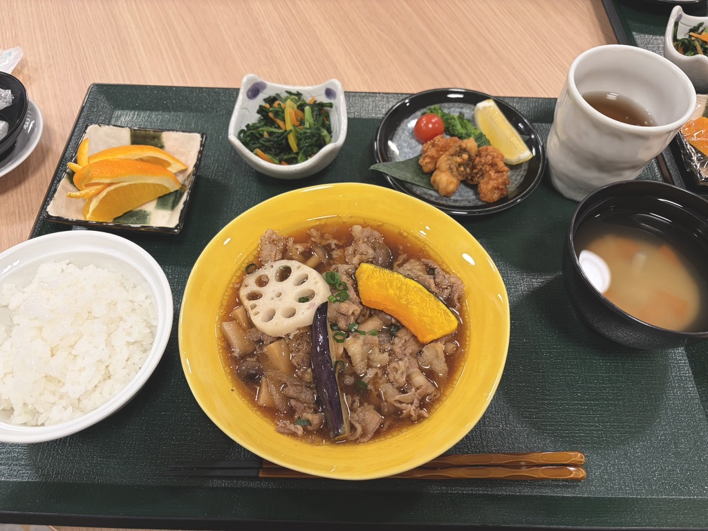 愛育産後ケアの夕飯