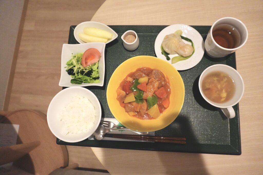 愛育産後ケアの夕飯