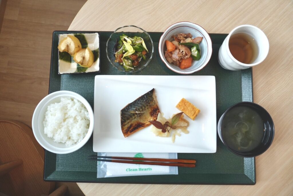 愛育産後ケアの朝食