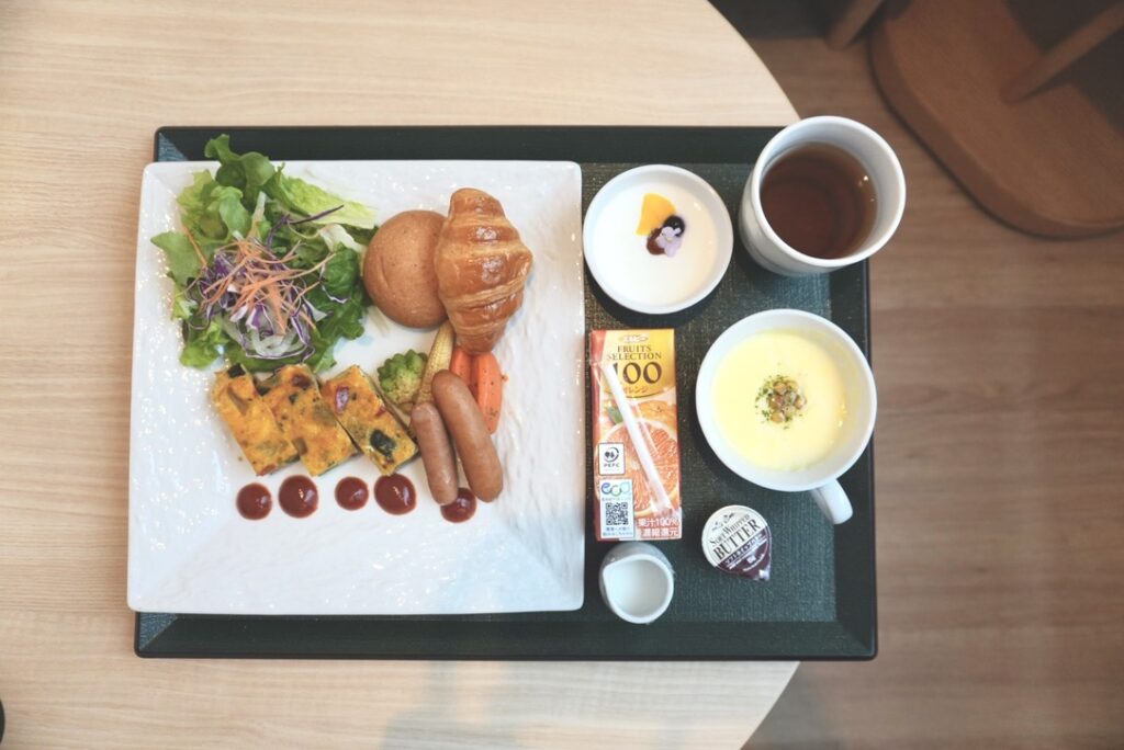 愛育産後ケアの朝食