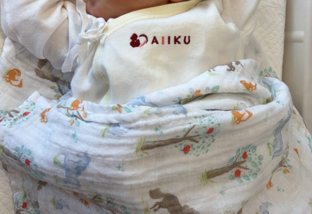 愛育産後ケアの肌着